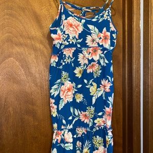 Floral print dress